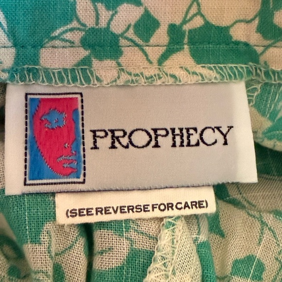 Prophecy Vintage Hawaiian Floral Print Skirt / Top Set, size XXS - Picture 13 of 16